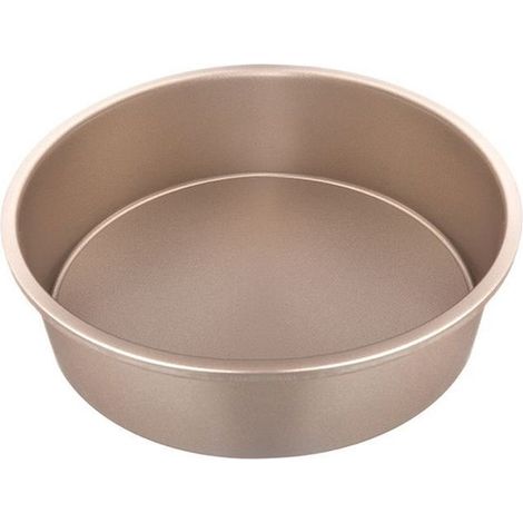 Runde Backform mit herausnehmbarem Boden Backzubehör Für den Backofen Antihaft Käsekuchenform mit herausnehmbarem Boden Schwarz 21,5 x 6 cm (1/5)