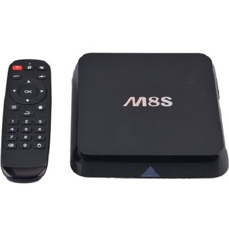 Trade Shop - Android Tv S8w Tv 4k Ultra Hd Box 1gb 1.5 Ghz Smart Wifi Bluetooth Usb Hdmi -