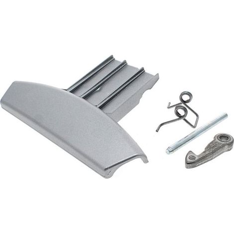 Door Handle Kit - Al Luminium Hot/ari Rad for Hotpoint Washing Machines (1/3)