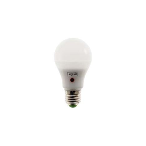 LAMPADA LED GOCCIA SAVING SENSOR CON SENSORE CREPUSCOLARE E27- - 12w - 3000  °K calda - 1300 lm - 65x124h - 2 pezzi BEGHELLI