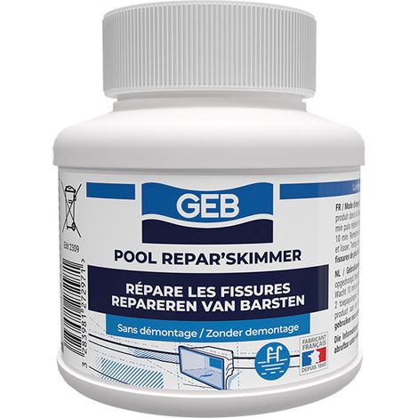 GEB Pool Répar'Skimmer 125mL Lot de 4