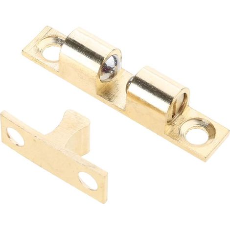 Boucle à ressort double bille en cuivre pour meubles, armoires (1/5)