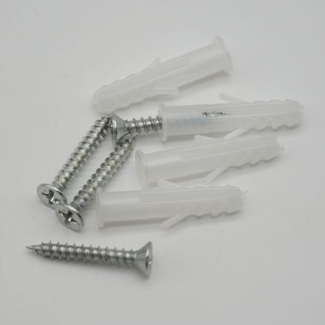 Phillips-Blechschrauben, Linsenkopf-Holzschrauben, Rundkopfschrauben und Schraubenkleber-Set für Möbelbeschläge (30-teilig) (1/5)