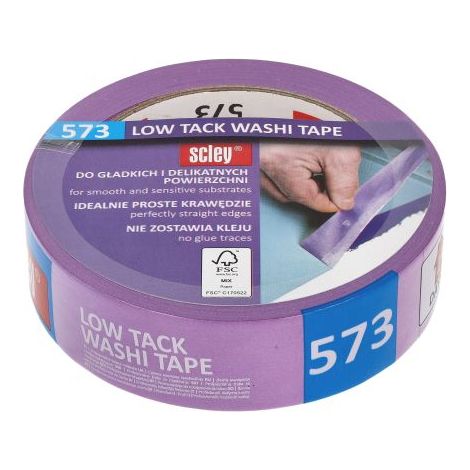 Nastro per mascheratura Washi Scley 38 mm x 33 m serie 573
