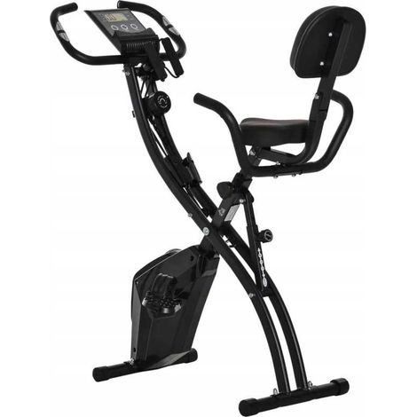 2-in-1 Klappbares Magnet-Heimtrainer Schwarz PAKO A90-196 (1/5)