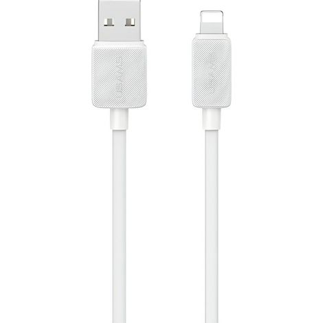 Cavo da USB-A a Lightning Usams serie KY US-SJ689 2.4A, 1 m, bianco (1/5)
