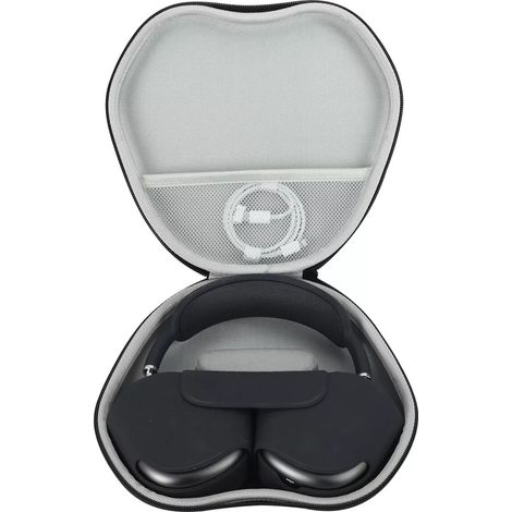 2 étuis EVA rigides pour écouteurs AirPods Max – Housse légère anti‑choc – Protection efficace pendant les déplacements (1/5)