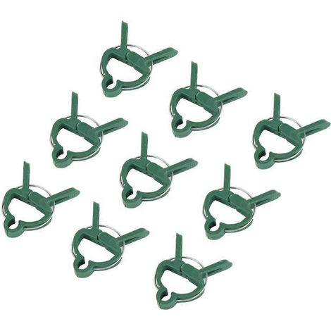 Petit ensemble de pinces à plantes en plastique pour jardin botanique et autres plantes. (1/5)