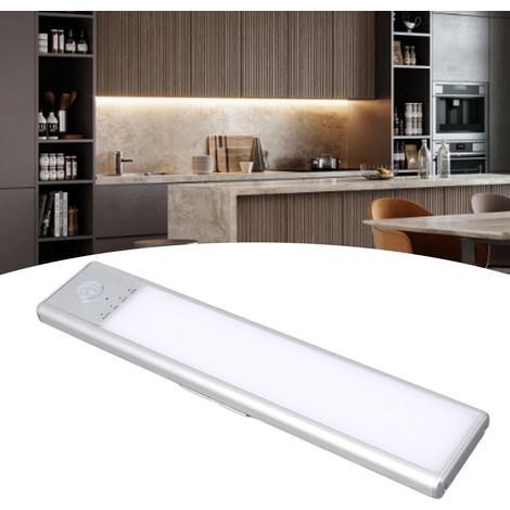 GARRYFIZH Lampe de placard à détecteur de mouvement, LED USB Type C, angle de détection de 120°, pour une utilisation intérieure à domicile, 20 cm, batterie lithium polymère 800 mAh (1/5)