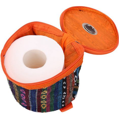 Étui à mouchoirs pour le camping et la randonnée, boîte de rangement pour rouleaux de papier toilette (1/5)