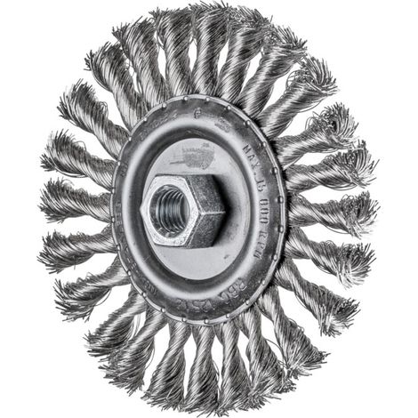 PFERD Brosse ronde, nouée POS RBG 12512/M14 INOX 0,35 (1/5)