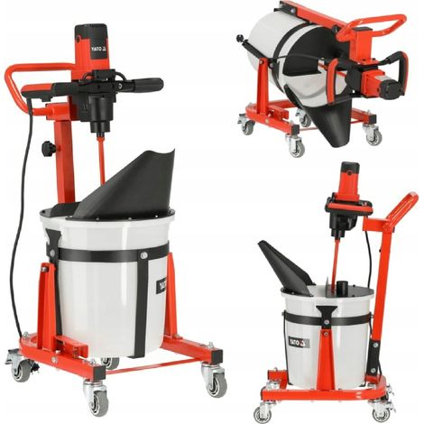 Betonmischer, Mischstation, Rührgerät 50 Liter 1600W, Zwangsmischer