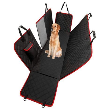 Tapis de voiture pour animaux de compagnie anti-sale imperméable à l'eau anti-dérapant pour chien fenêtre arrière (1/3)