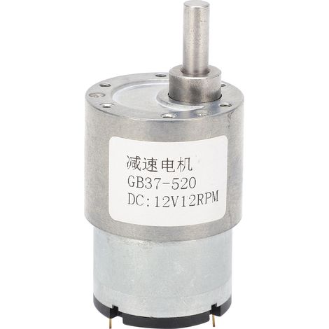 12-V-Gleichstrommotor, 12 U/min, mit selbstverriegelndem Getriebe für Fenster- und Türöffner (1/5)