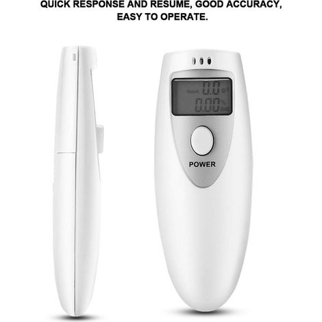 Éthylotest portable de poche, testeur d'alcoolémie numérique pour utilisation (1/4)