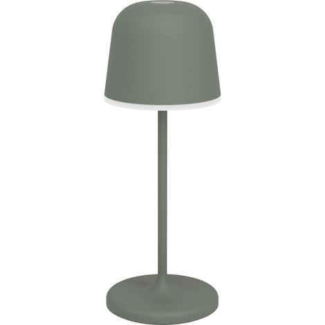 Lampada Ricaricabile Moderna Mannera-S Acciaio Verde Led 1,8W 170Lm Ip54 (1/3)