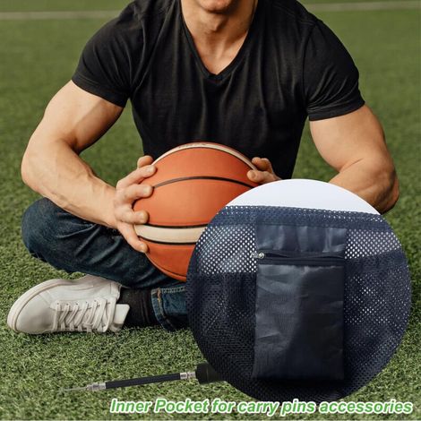 Sac filet de basket-ball/football/volley-ball (2 pièces)/sac filet à cordon/sac à ballons/chaussures d'entraînement (1/3)