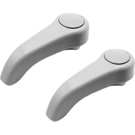 - Maniglia di regolazione del sedile - Accessorio per interni auto - Ricambio per Renault Clio 2 e Twingo 1 - Grigio - Compatibile dal 1998 al 2008 (1/5)