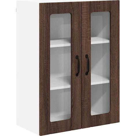 Meubles de Rangement,Armoire de cuisine Chêne brun 60 x 31 x 80 cm Bois d'ingénierie CFW309905 (1/5)