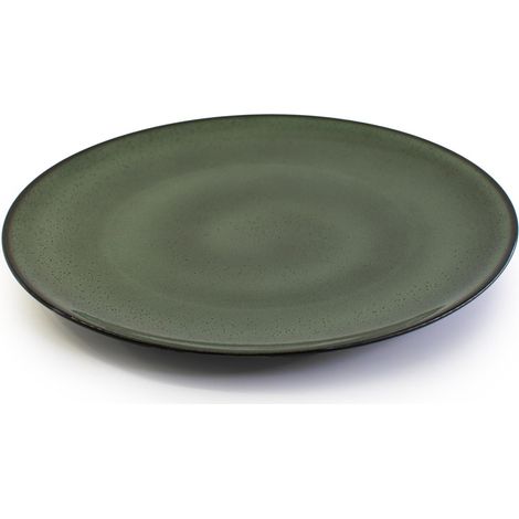 Grüner Porzellan-Speiseteller 28 cm Elegant Moss duka (1/5)