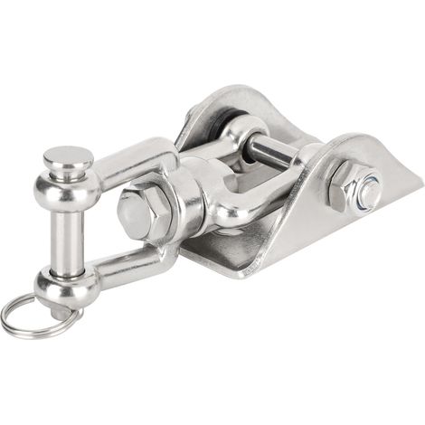 plaque de suspension fixe en acier inoxydable 304, crochet de balançoire, chaise suspendue rotative, hamac, boucle de fixation de balançoire, accessoires de balançoire) (1/5)
