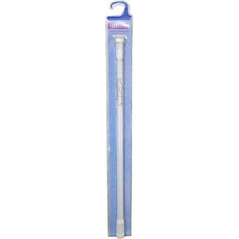 Barre de douche sans robinet - 70 à 115 cm - Blanc