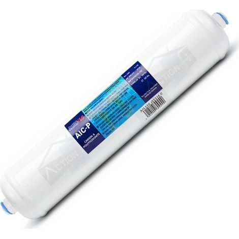 Cartouche en Ligne Charbon Actif et Calcaire Aquapro AIC-25PQ