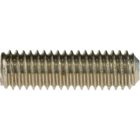Reidl DIN 916 Gewindestifte M16x100, mit Innensechskant/Ringschneide, A4 blank