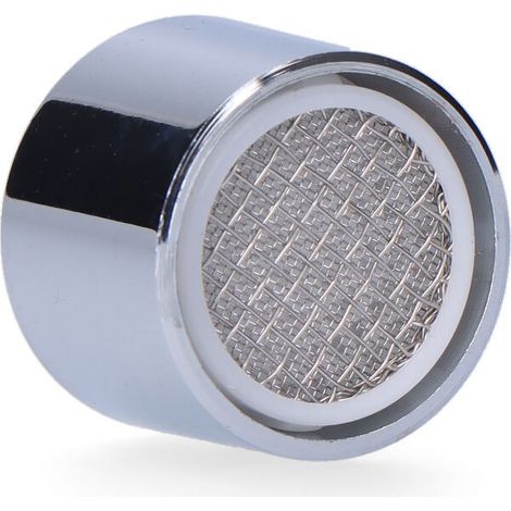 Atomizzatore per rubinetto 2 funzioni con testa a sfera da 5,5 cm cromato (1/2)