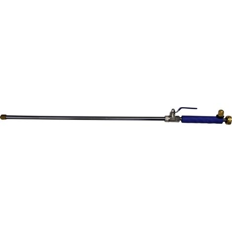 Winox – Lance d'arrosage haute pression – 2 embouts à jets – Raccord pour tuyau d'arrosage – Augmente pression jusqu'à 8 fois