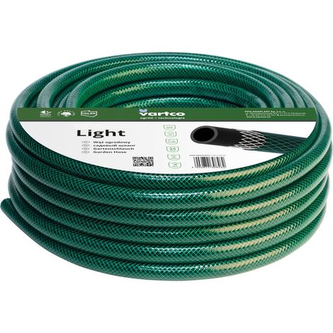 Shark-Tools Vartco Light Gartenschlauch grün transparent 50m