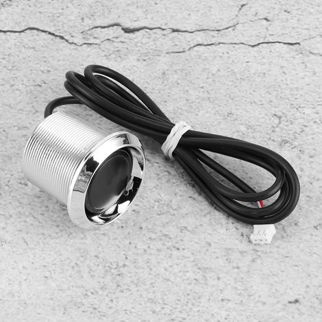 Kit de modification pour bouton-poussoir de démarrage moteur 12 V universel avec voyant rouge (1/4)