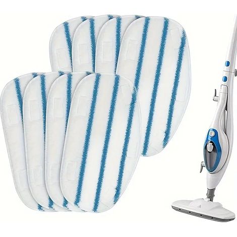 Geeignet für Black & Decker PurSteam ThermaPro Faser-Dampfreinigungstücher (8 Stück)