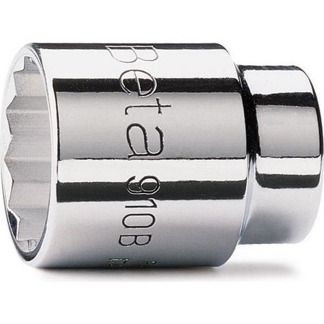 Beta 910B MM.17 Chiave Bussola Poligonale, 3/8, 17 mm (1/2)