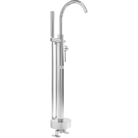 Rubinetteria stondata per vasca freestanding finitura cromata Ava (1/4)