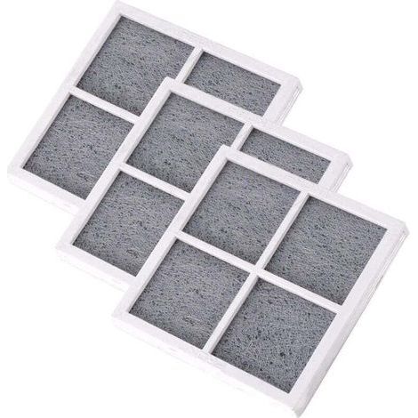 Lot de 3 filtres à air pour réfrigérateur LG Pure n Fresh – Charbon actif haute efficacité – Élimination des odeurs – Installation facile (1/4)