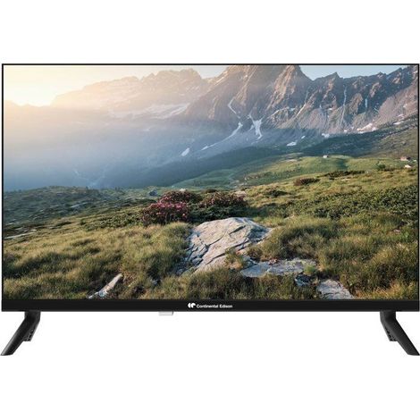 Continental Edison – TV LED 24" HD CELED24HD26B6 – 3 ports HDMI, 2 ports USB, 60 Hz, compatible VESA – Idéal pour chambre ou petit salon (1/5)