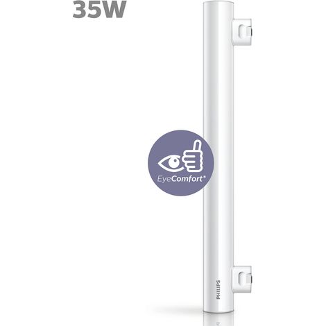 Philips LED S14S Ampoule tubulaire (300 mm) Dépolie 2,2W Non dimmable Lumière blanche chaude - 1 pièce (1/5)
