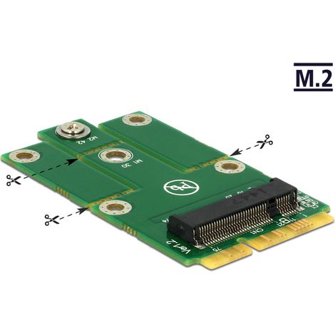 Delock adaptador minipcie  m.2 ngff