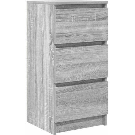 Maison Exclusive - Aparador Sonoma gris 37,5x35x76 cm madera de i