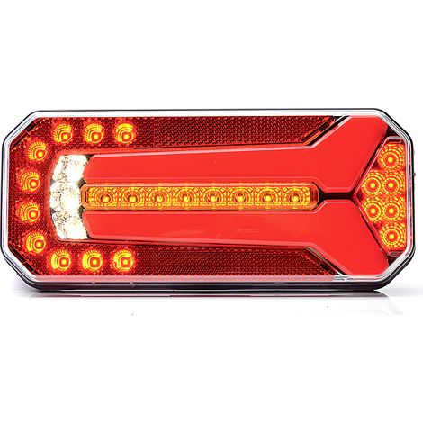 WAS Anhänger-Rückleuchte Offene Kabelenden Blinker, Bremslicht, Nebelschlussleuchte, Rückleuchte, Re (1/5)