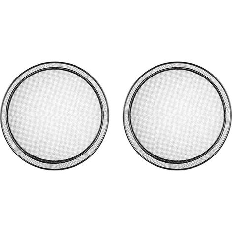 Lot de 2 tamis à compost pour sable et terre de jardin, avec maille en acier inoxydable de 30 cm de diamètre (1/5)