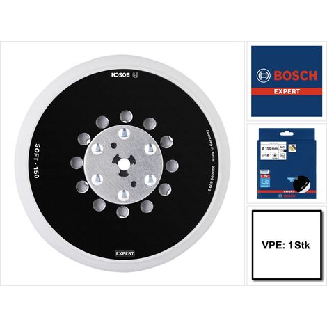 Bosch Accessories 2608900006 EXPERT Multihole Universalstützteller, 150 mm, Weich Durchmesser 150 mm