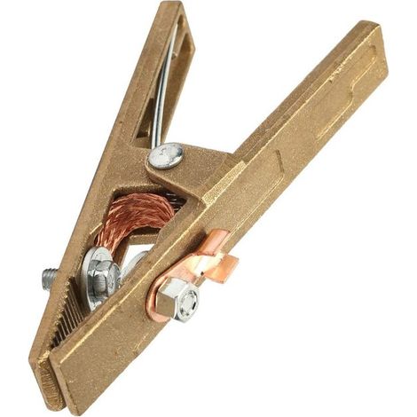 Pinces de soudage 260A 300A 500A, pince de mise à la terre en laiton type A pour équipement de soudage (500A) (1/5)