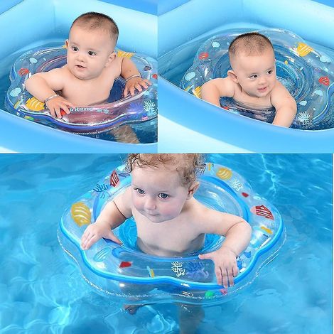 Bouée bébé avec siège intégré, cerceau de natation pour enfants de 6 mois à 3 ans (1/2)