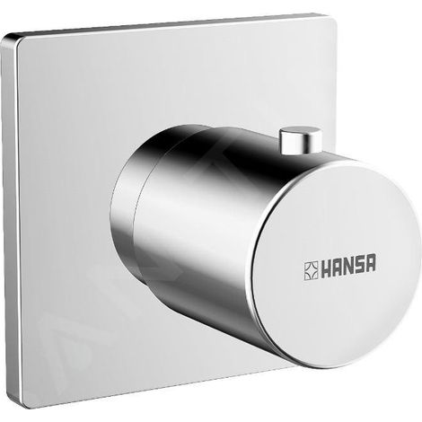 HANSA Set de montage final HANSA 0228 Rosace carrée Chrome, 02289172 (1/3)