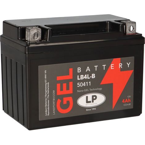 Batterie 12V 4Ah für Motorrad Startbatterie MG LB4-3