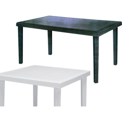 TAVOLI RESINA BOHEME ANTRACITE 90X90