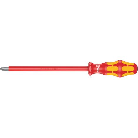 165 i PZ VDE Tournevis isolé pour vis cruciformes PZ, PZ 4 x 200 mm, Rouge (1/5)