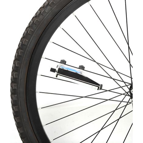 Lampe de vélo en plastique rechargeable par USB, 14 couleurs, 28 couleurs changeantes, pour rayons de vélo, décoration (1/5)